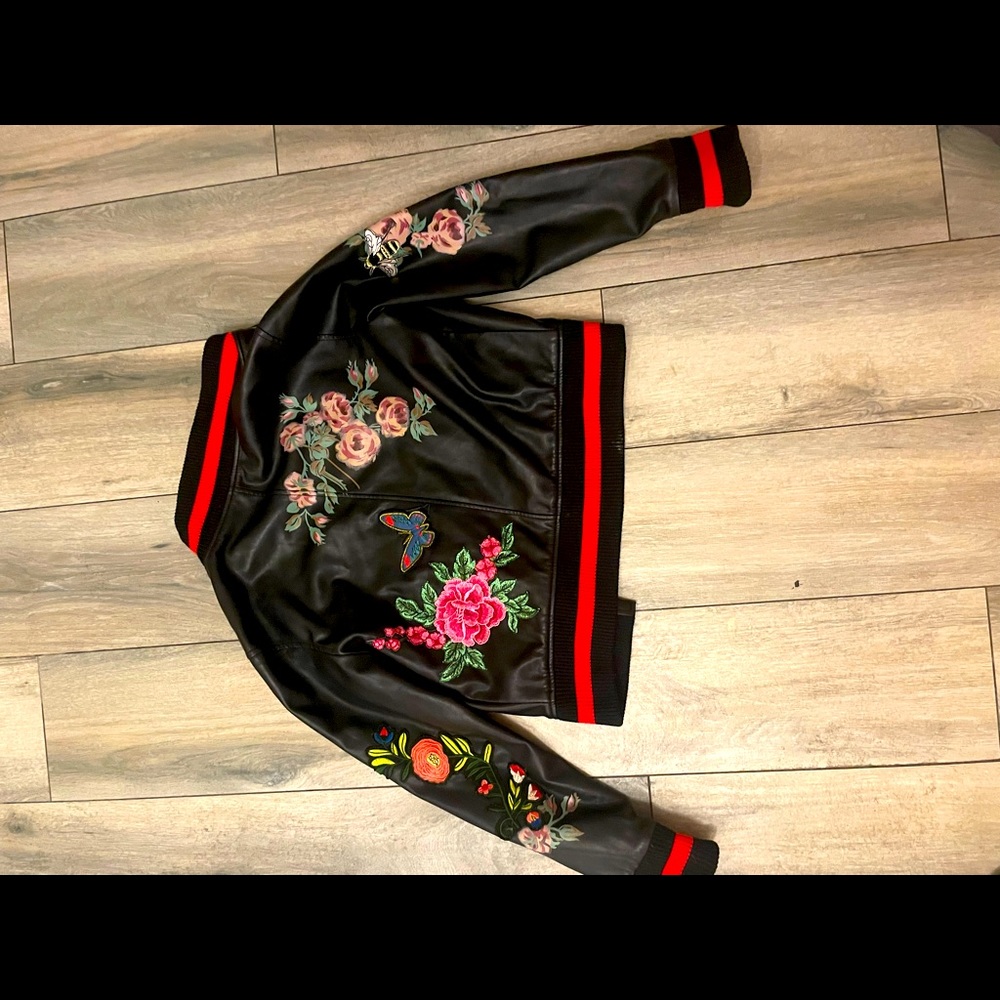 Urban Outfitter patchwork leather jacket